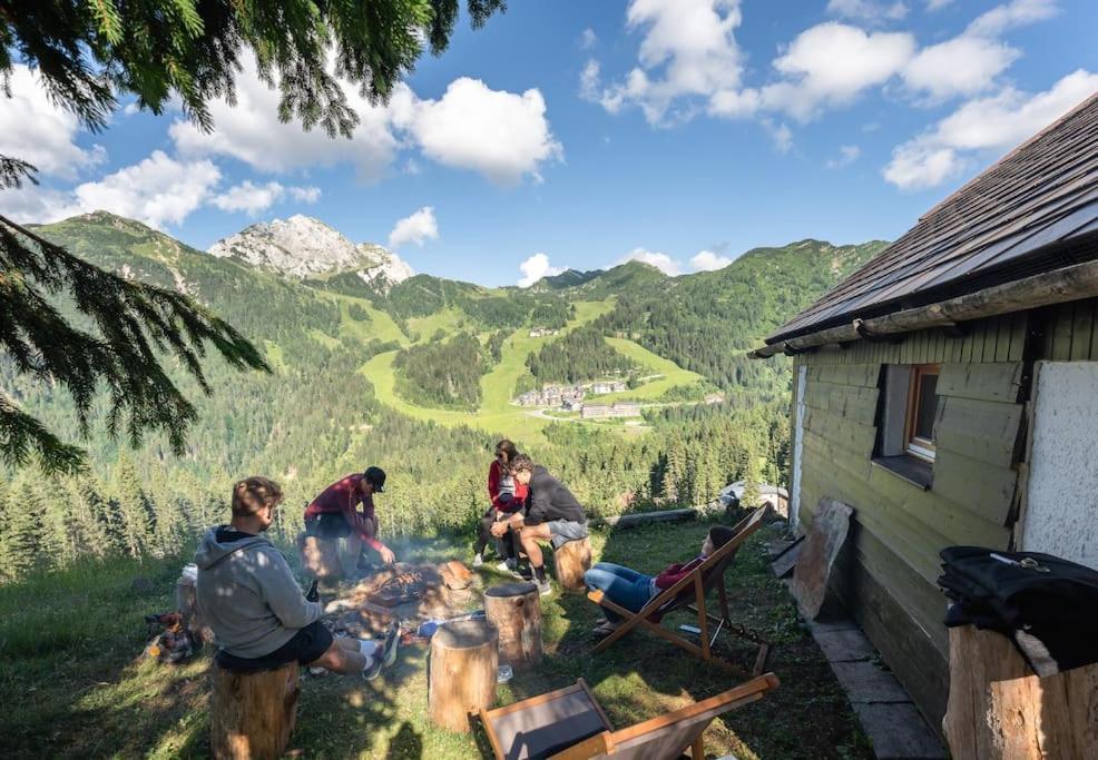Gemuetliche Huette In Den Bergen Villa Sonnenalpe Nassfeld Dış mekan fotoğraf